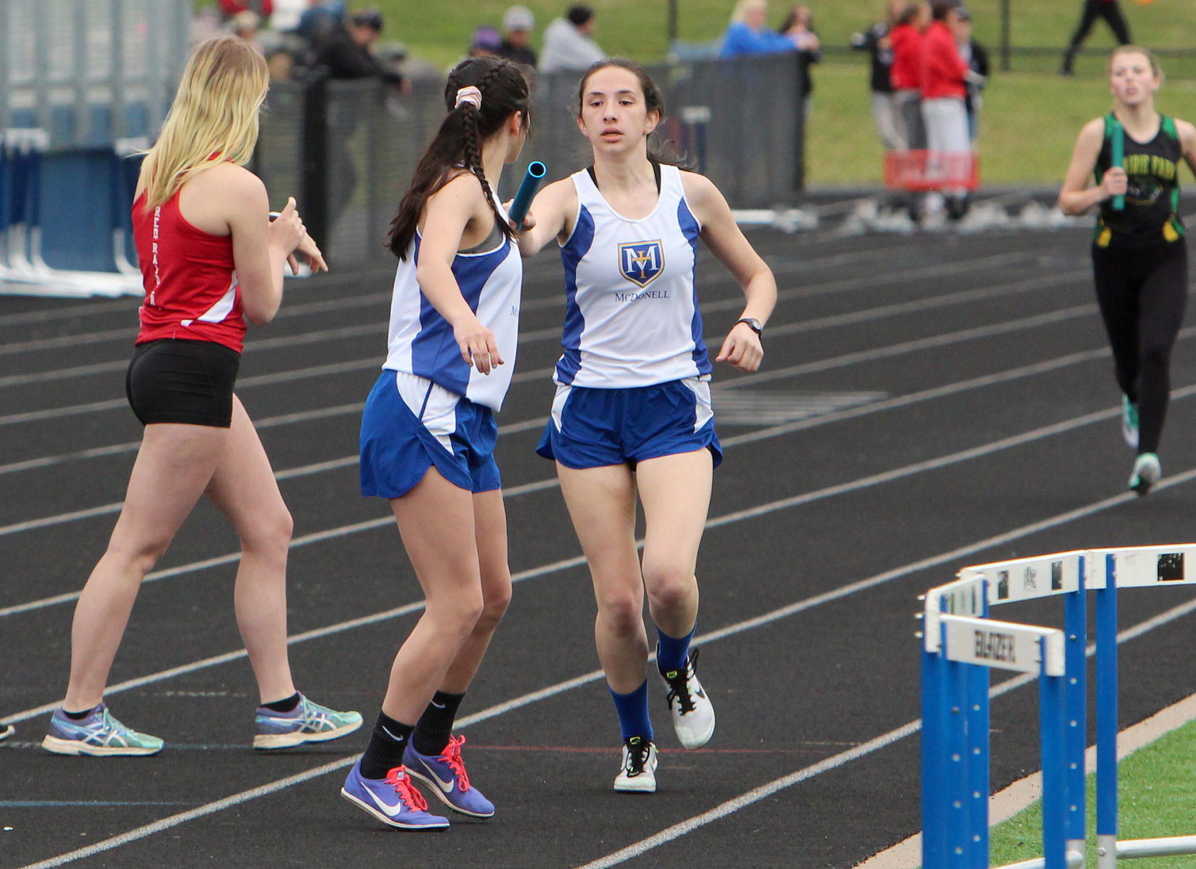 Division 3 track and field sectionals at Cameron 5-23-19